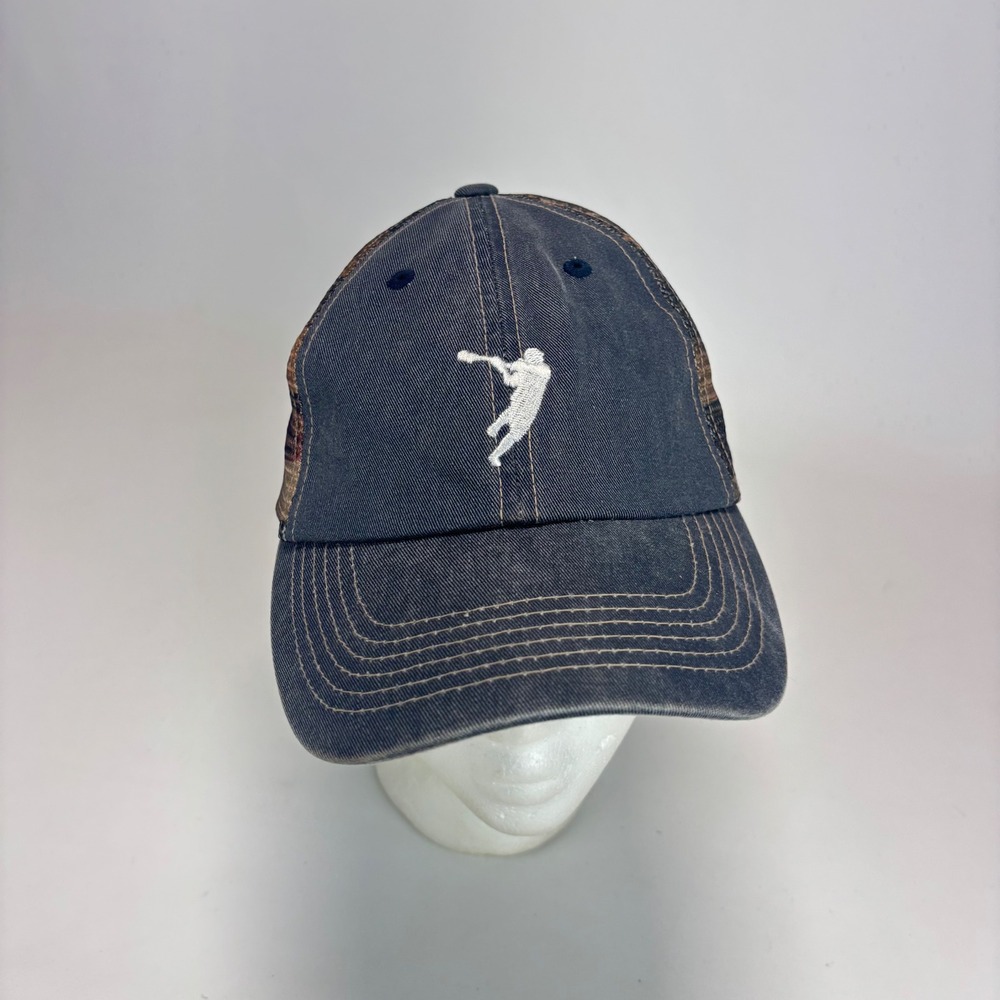 Lacrosse‎ USA American Flag Trucker Hat Top of the World Navy Lax Snapback Cap